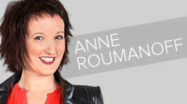 Anne ROUMANOFF one woman show vignette